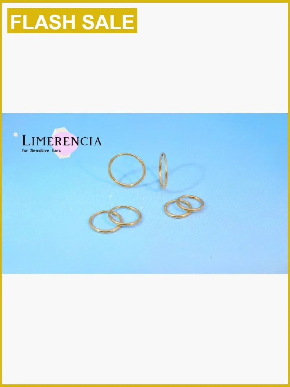 Titanium Slim Huggie Hoop Earrings Hypoallergenic Sensitive Ears
